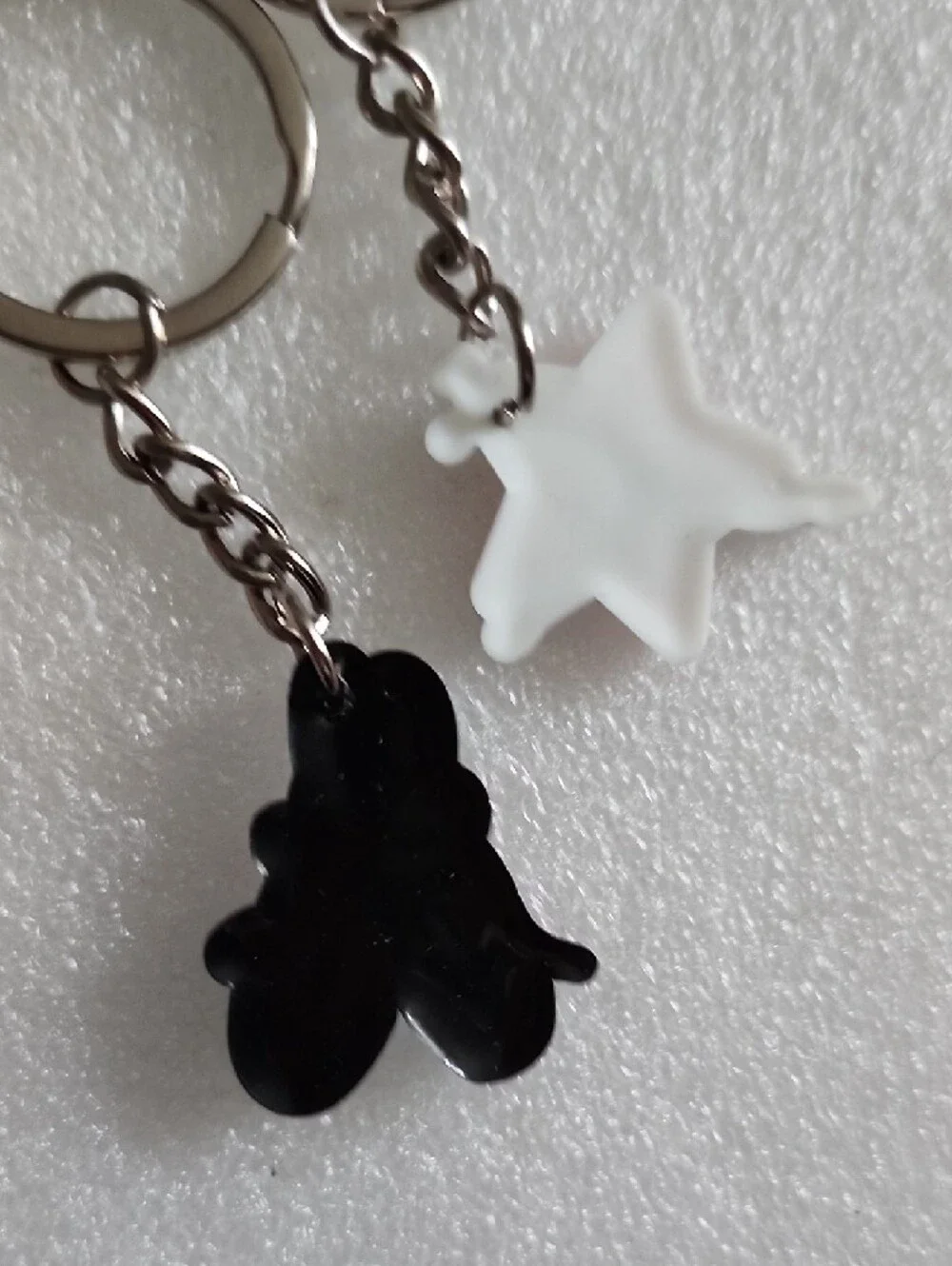 Kids Ballet Keychain Set - Blue Slippers & Pink Star Dancer